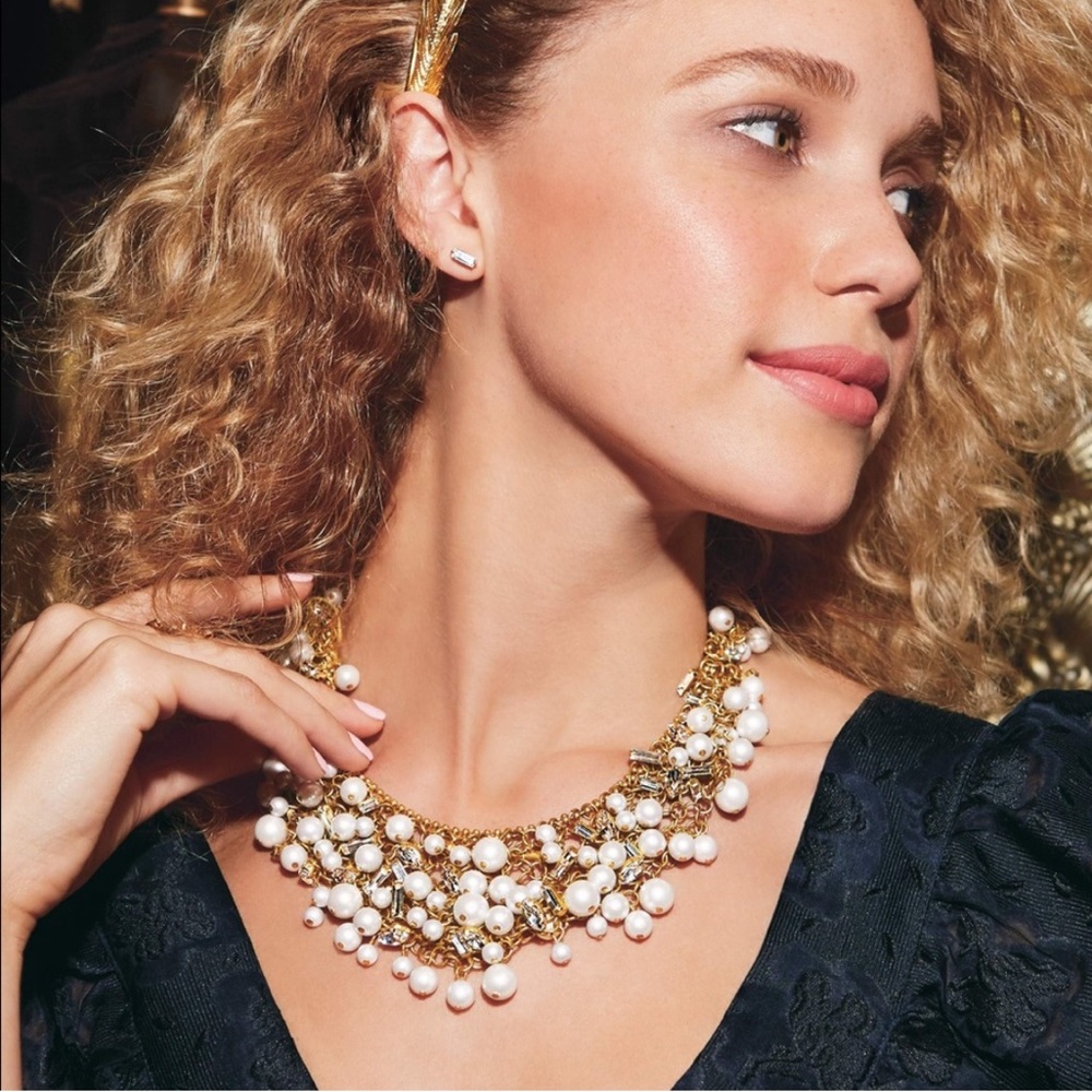 Stella & Dot Eve Bib Necklace